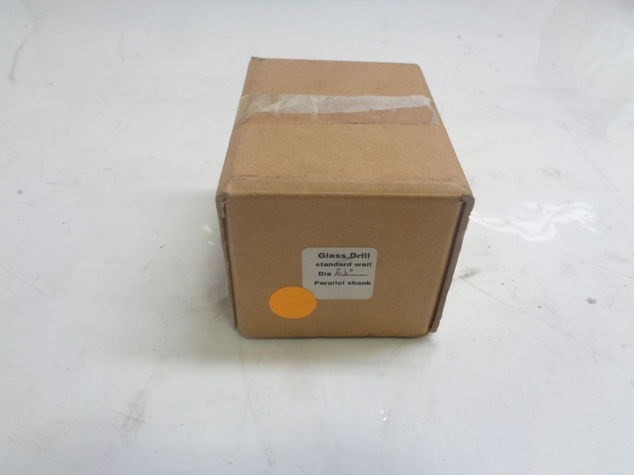 NEW CRL GLASS DRILL STANDARD WALL PARALLEL SHANK 2 1/2" DIAMETER 331747 R22T1