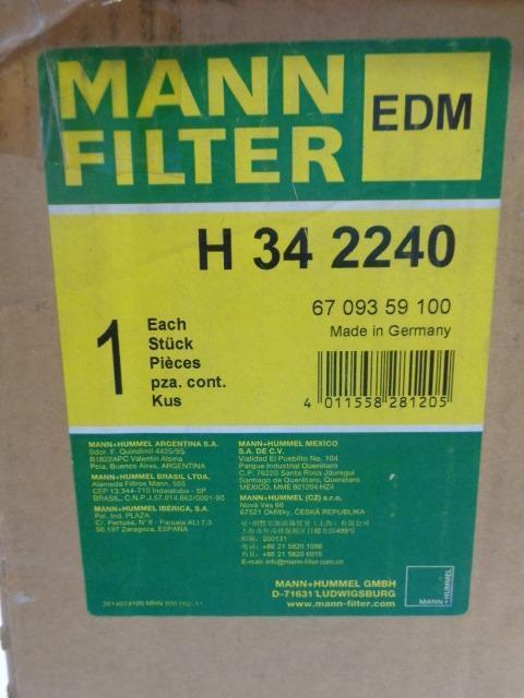 NEW MANN FILTER Cartridge (Air Filter) H 34 2240 R6