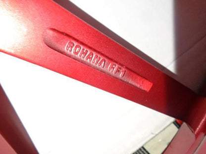 ROHANA RF01 RUBY RED 20X10 ET40 5X114.3 W/ LEXANI LX-20 265/30/20 NEW DAMAGED SR