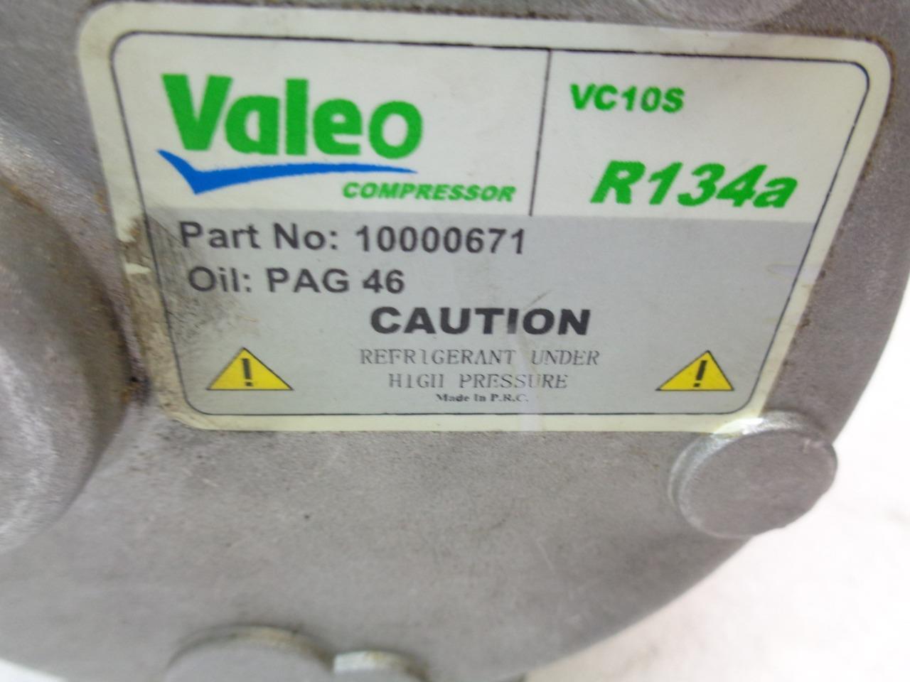 NEW VALEO 10000671 AC COMPRESSOR 00-01 DODGE/PLYMOUTH NEON L4 2.0L R2