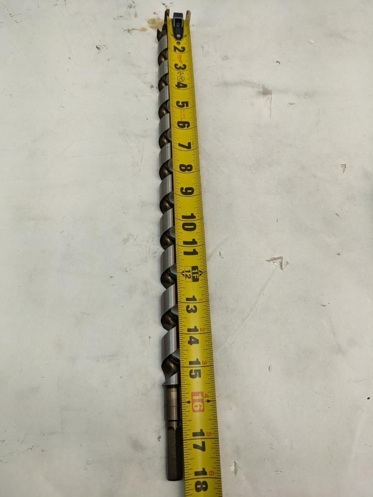 2 GREENLEE NAIL EATER DRILL BITS 66PT-3/4 18 INCHES 457MM 3/4 19MM #2 NEW D0