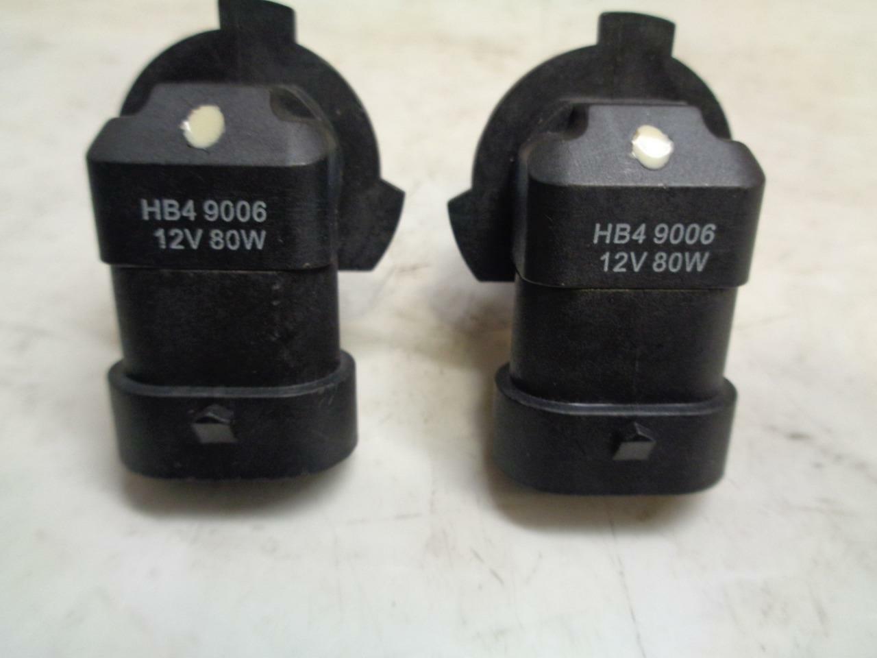 USED SPYDER KOSHIN HALOGEN HEADLIGHT BULB 12V 80W HB4 9006 (DAMAGED) SR