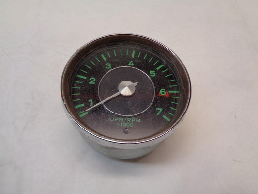 GENUINE PORSCHE 65-69 912 VDO GREEN RPM TACHOMETER 90274130201 R23TE