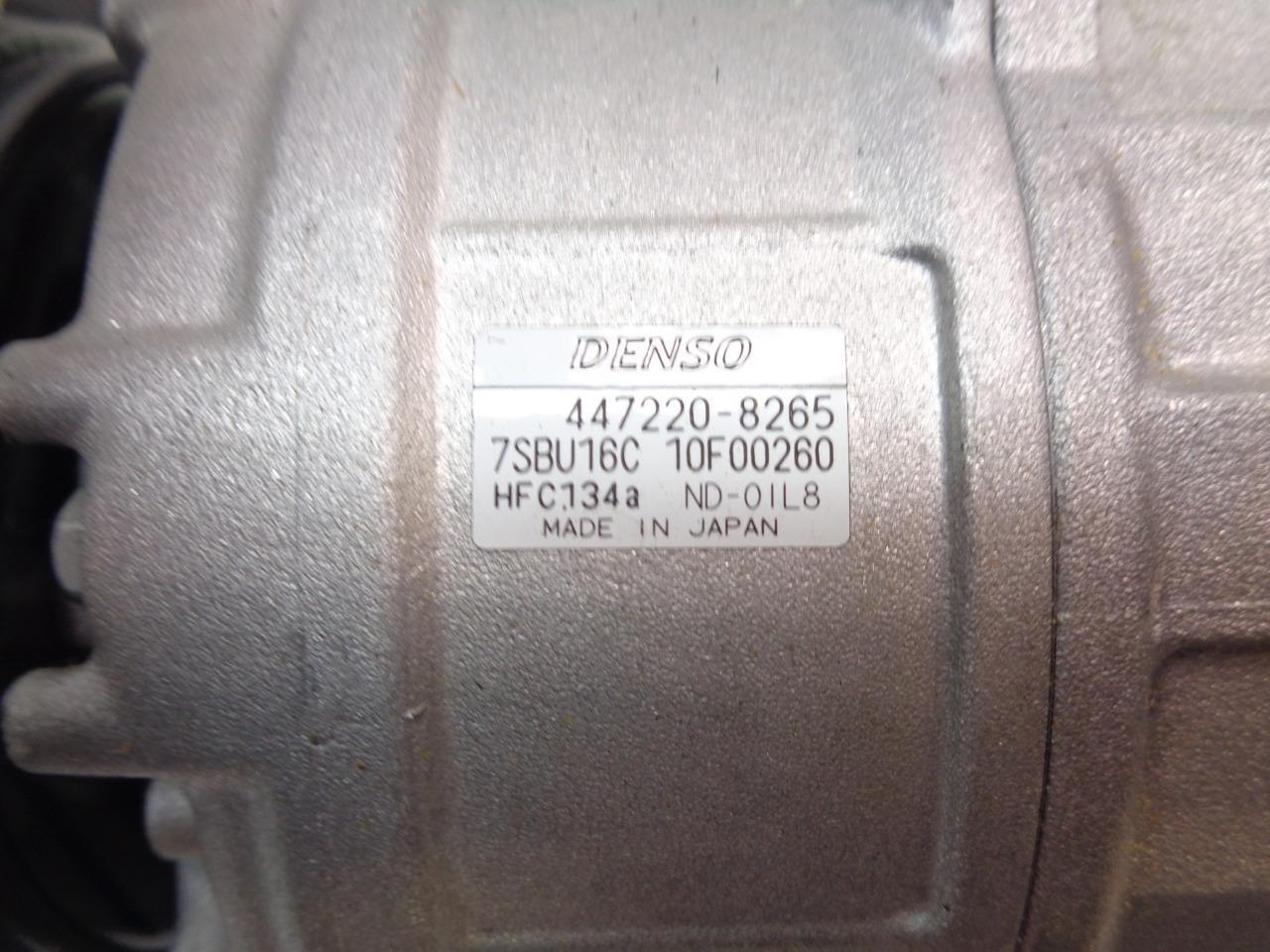 NEW DENSO AC COMPRESSOR W/ FUEL COOLER FOR PORSCHE BOXSTER 05-06 447220-8265 R3