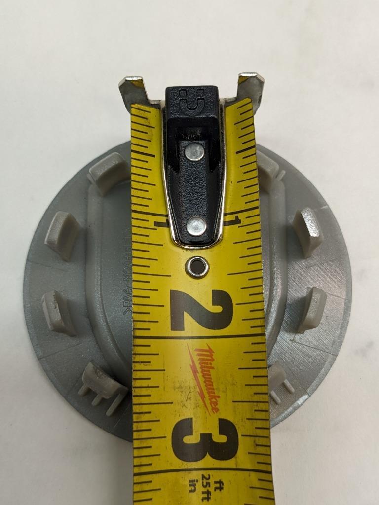 PORSCHE GRAY COLORED CENTER CAP (3) 7L5601149 NEW R21T2