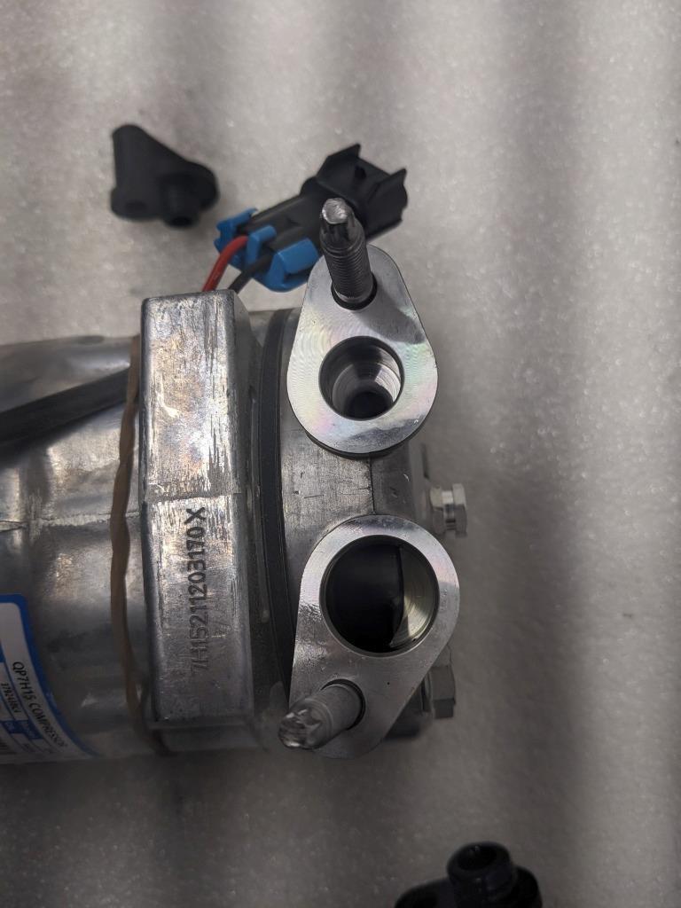 TCCI 3792438C4 A/C COMPRESSOR QP7H15 MODEL QP42775 PAG46 300CC NEW R1