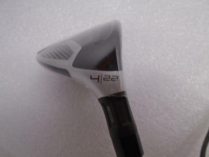 NEW TaylorMade M6 Rescue with Fujikura Atmos Orange 5 Shaft HIGH MID DW-AL202 SR