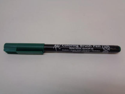 NEW SAKURA KOI BRUSH PEN GREEN 39327 XBR#29 12 PACK R28