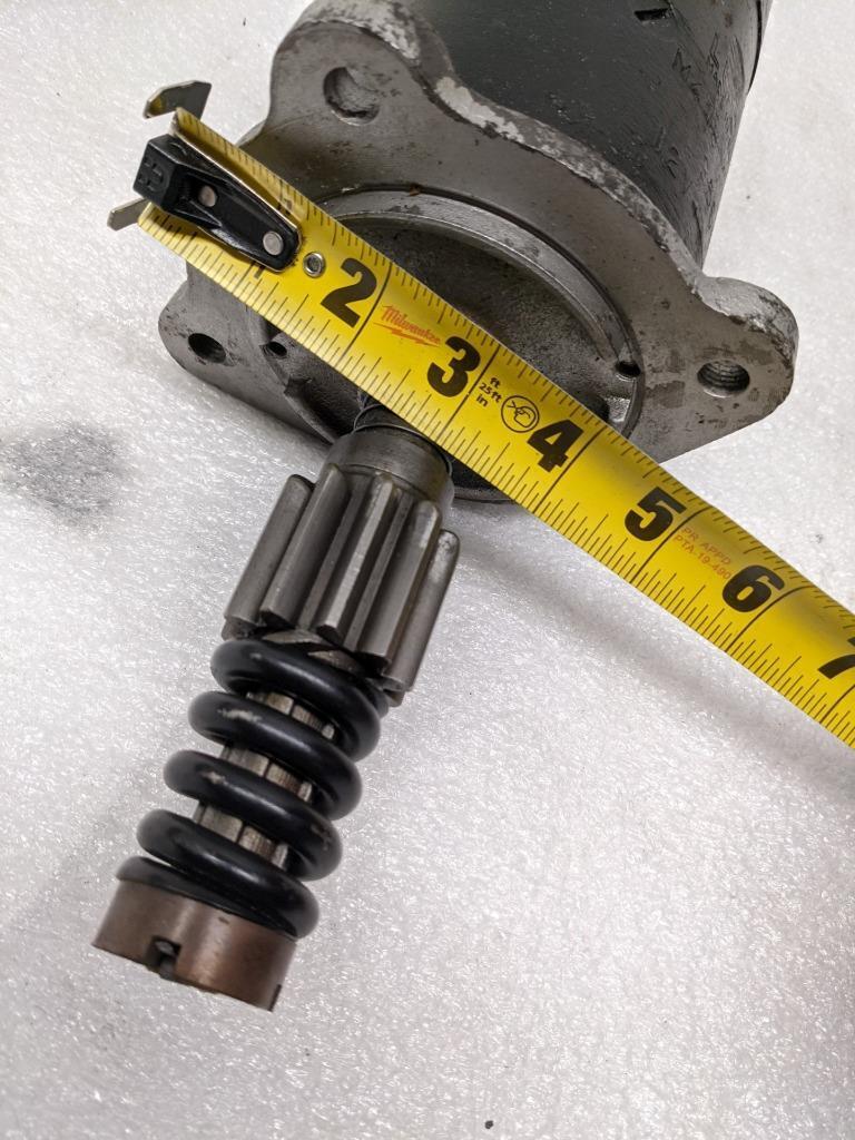 LUCAS STARTER MOTOR M418G 255972 USED R14