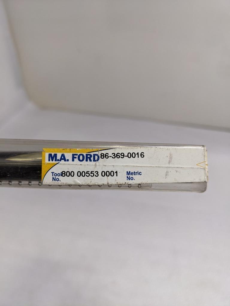 M.A. FORD 86-369-0016 SPIRAL DRILL BIT 5FL 9/16"X5-1/2" 1/2" SHANK NEW R22T5