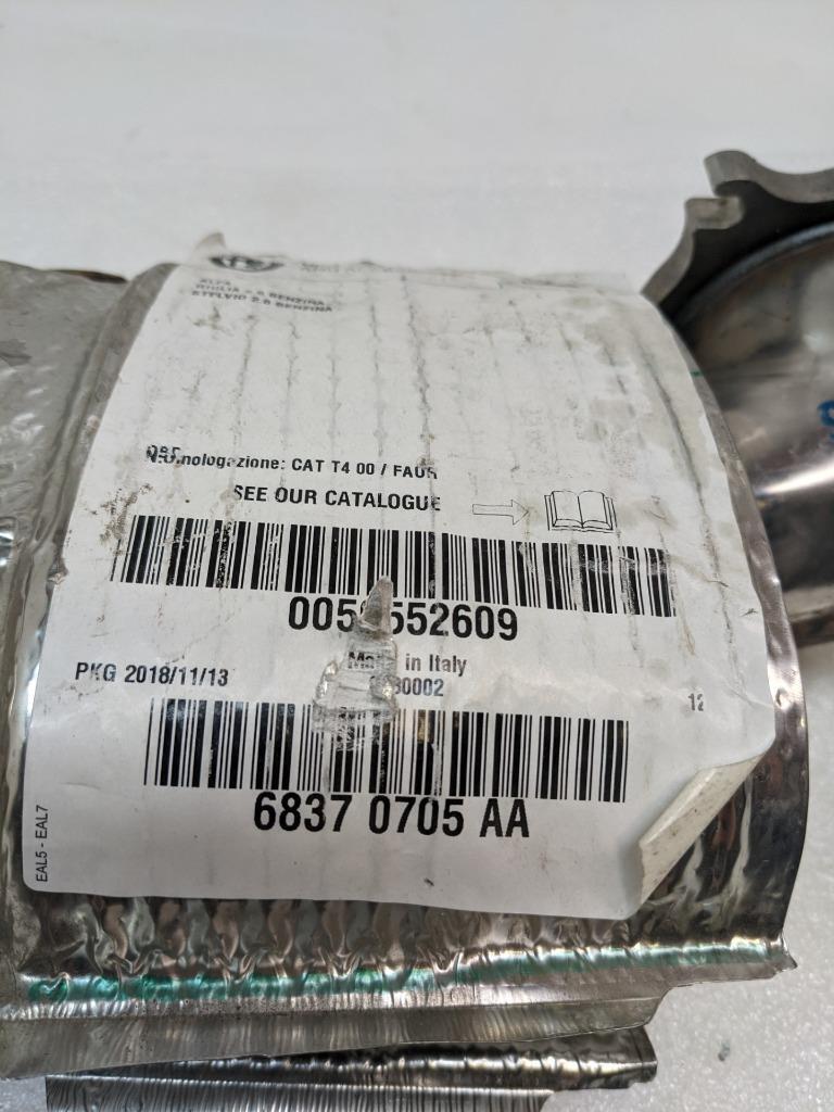 ALFA ROMEO 68370705AA CATALYTIC CONVERTER FOR 18-23 GIULIA/STELVIO NEW R19