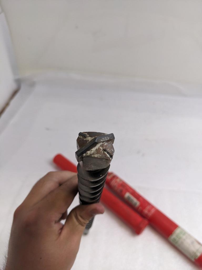 RAWL 08834 DRILL BIT 1" X 21" SDS MAX 16" DRILL DEPTH DAMAGED CUTTER USED R22T2