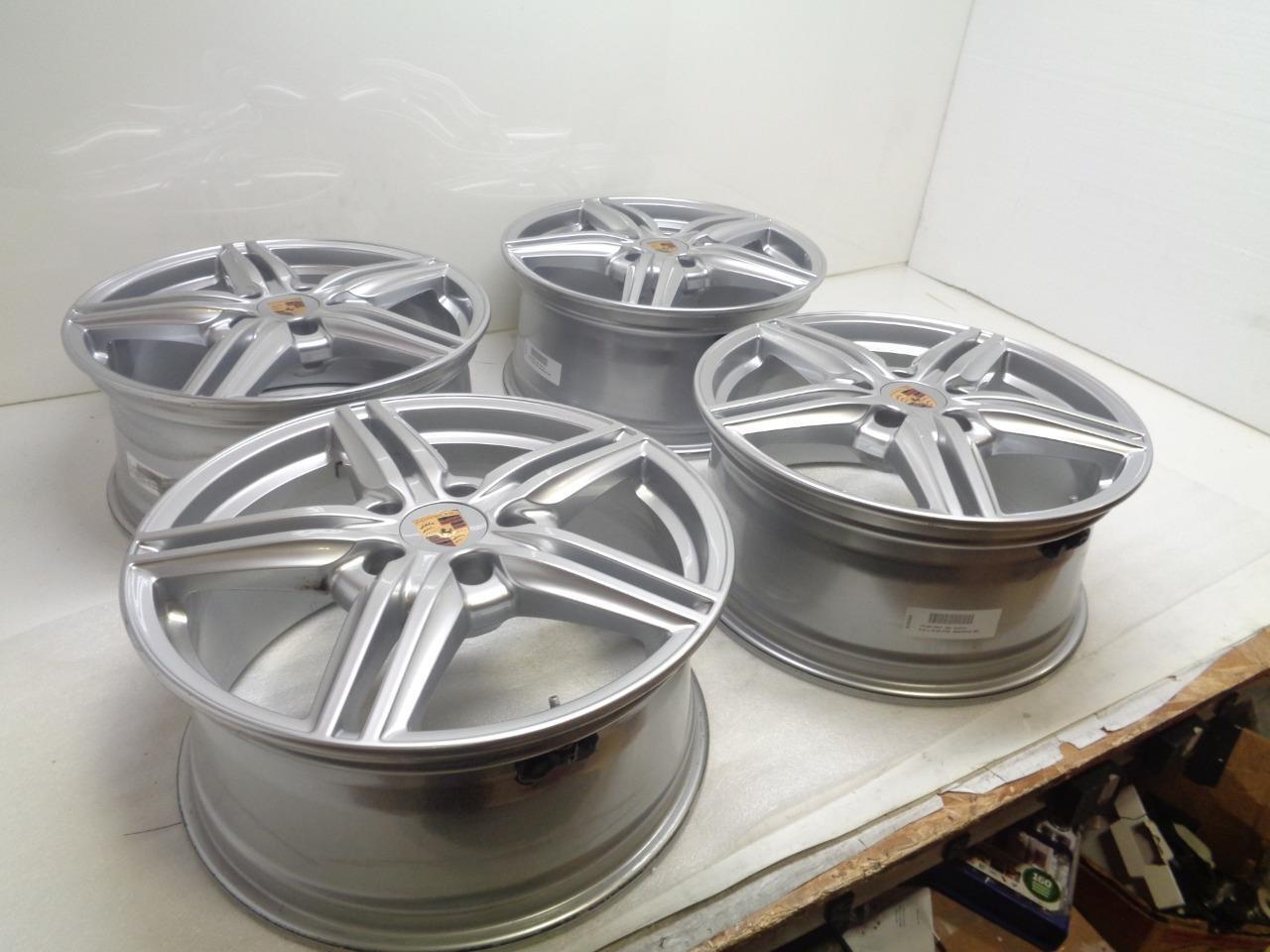 4 USED GENUINE PORSCHE CAYENNE 2011-18 WHEELS 19X8.5 ET59 5X130 SR