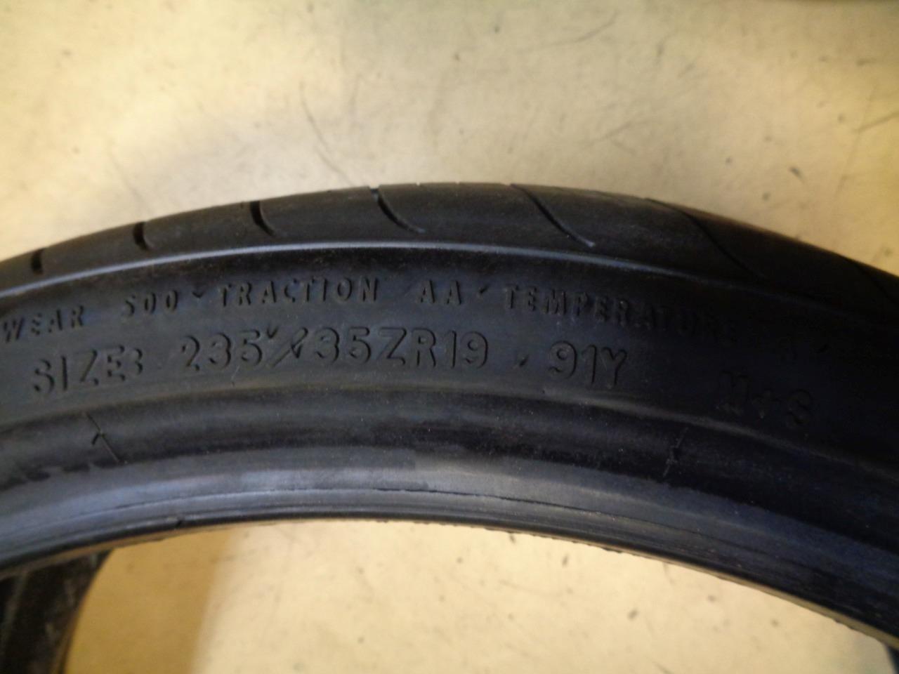 1 NEW GOODYEAR EAGLE EXHILARATE P 235 35 19 91Y XL ALL SEASON TIRE 104008568