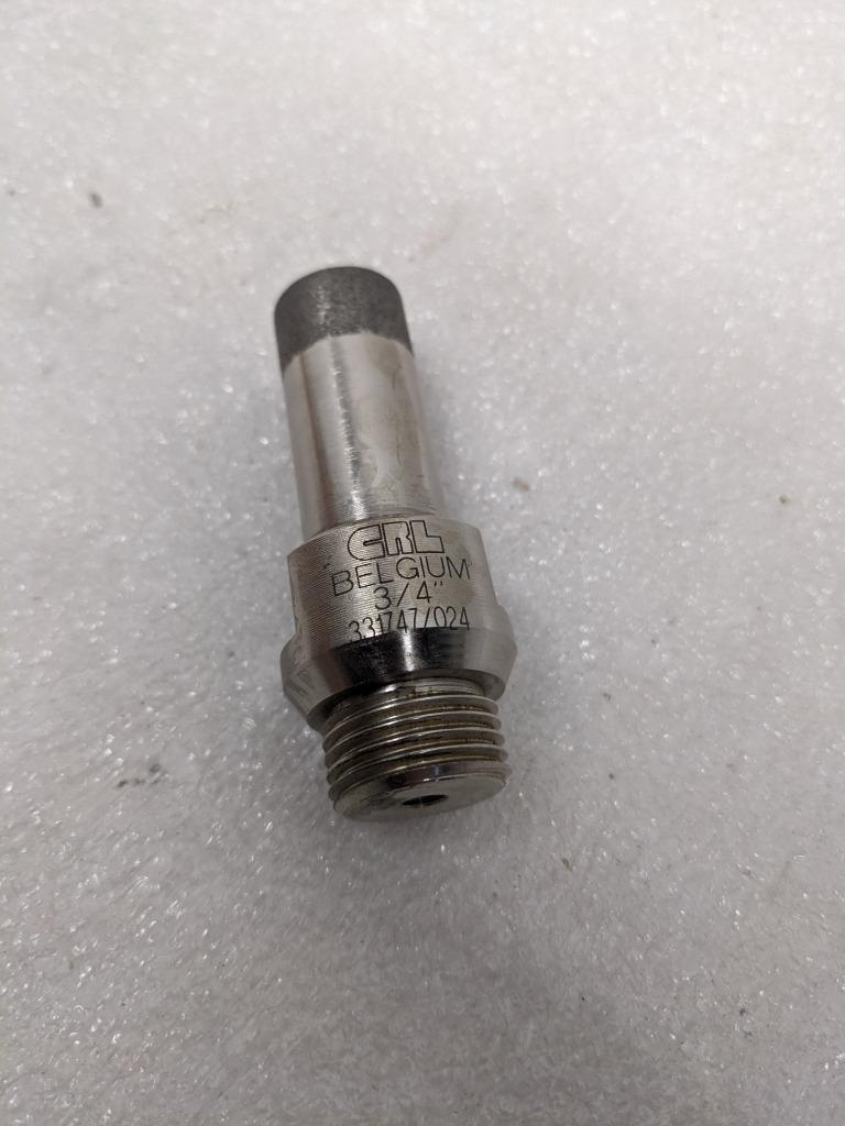 CRL HBT34 331747/024 3/4" BELGIAN THREAD ELECTRO-FORMED DIAMOND DRILL NEW D0