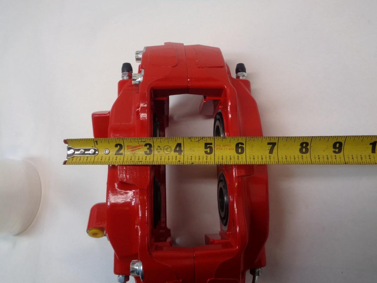 NEW POWERSTOP 4 PISTON RED POWDERCOAT BRAKE CALIPER 20.3212.02 | 20.8658.00  R5