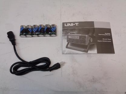 NEW UNI-T BENCH DIGITAL MULTIMETER AC 4 TO 1000V DC 400M-V TO 1000 V 5URG9 R28