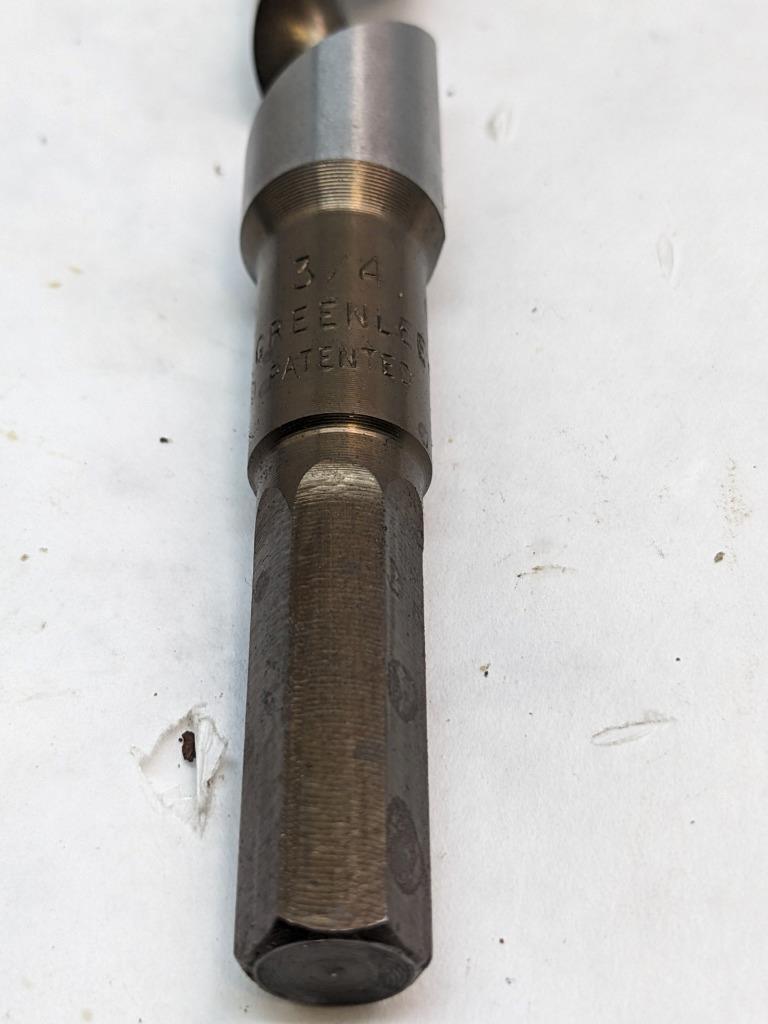 2 GREENLEE NAIL EATER DRILL BITS 66PT-3/4 18 INCHES 457MM 3/4 19MM NEW D0