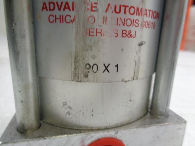 NEW ADVANTAGE AUTOMATION AIR CYLINDER SERIES B&J 90x1 R32T2