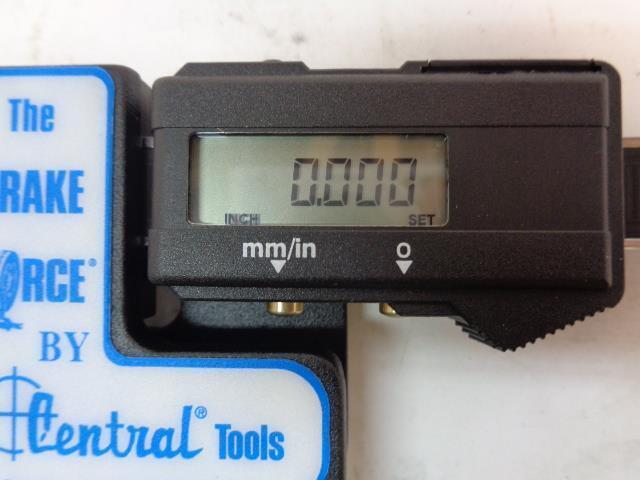 NEW CENTRAL TOOLS CRN6469 DIGITAL ROTOR/DRUM GAUGE 14 1/2" 436230 R15