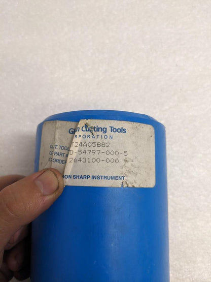 GLEASON ID-54797-000-5 BORE-TYPE HOB CARBIDE 3" DIA 8.25" OAL NEW R22