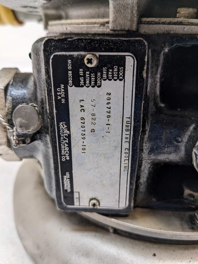 AIRESEARCH 204770-1-1 CHAMP CAR TURBOCHARGER USED E2