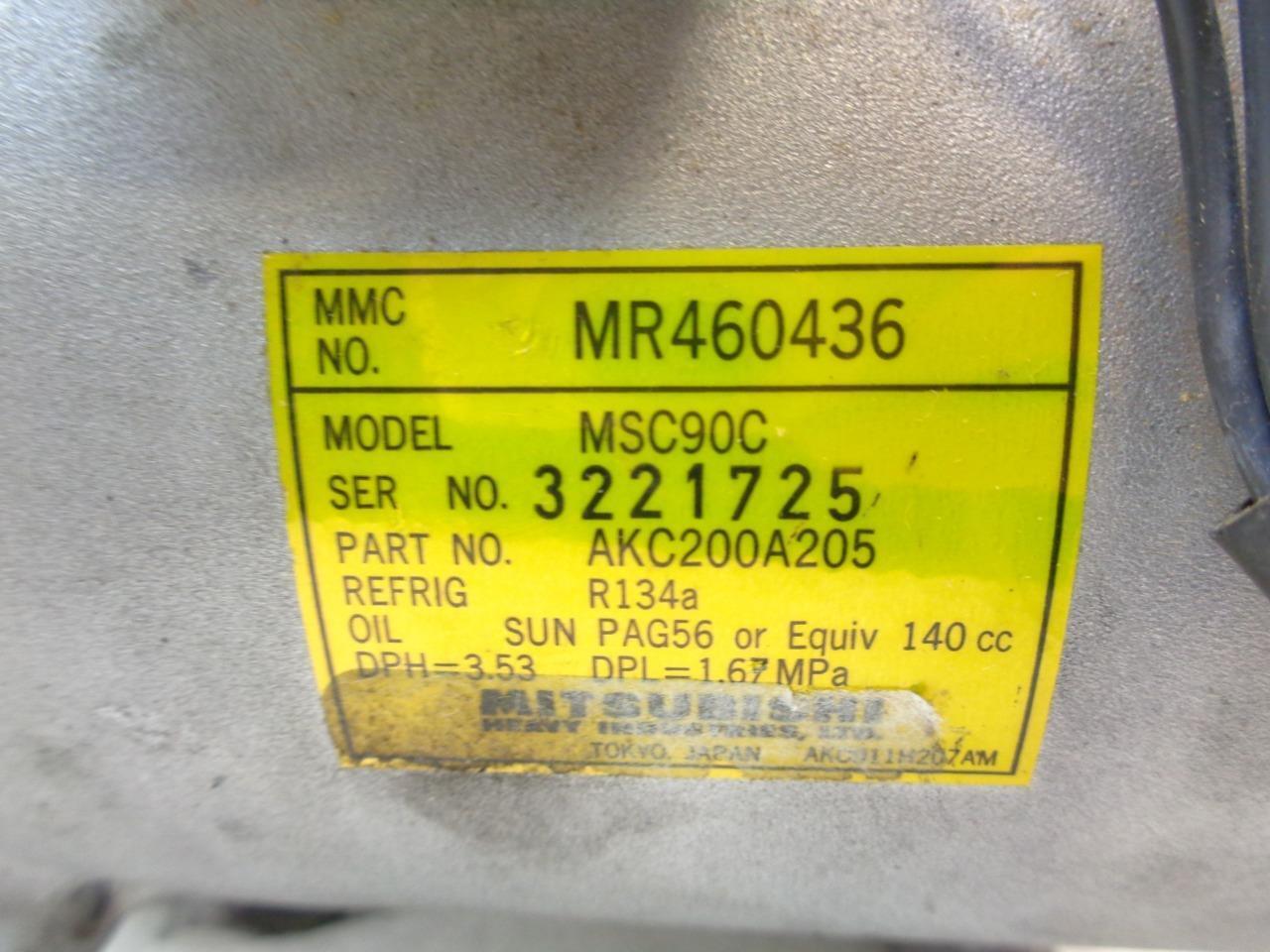 NEW MITSUBISHI AKC200A205 AC COMPRESSOR FITS MITSUBISHI ASPIRE & GALANT R2