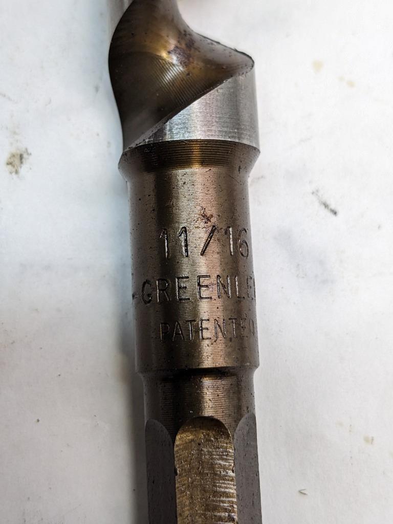 GREENLEE 37869 11/16"X18" NAIL EATER EXTREME IMPACT DRILL BIT NEW D0