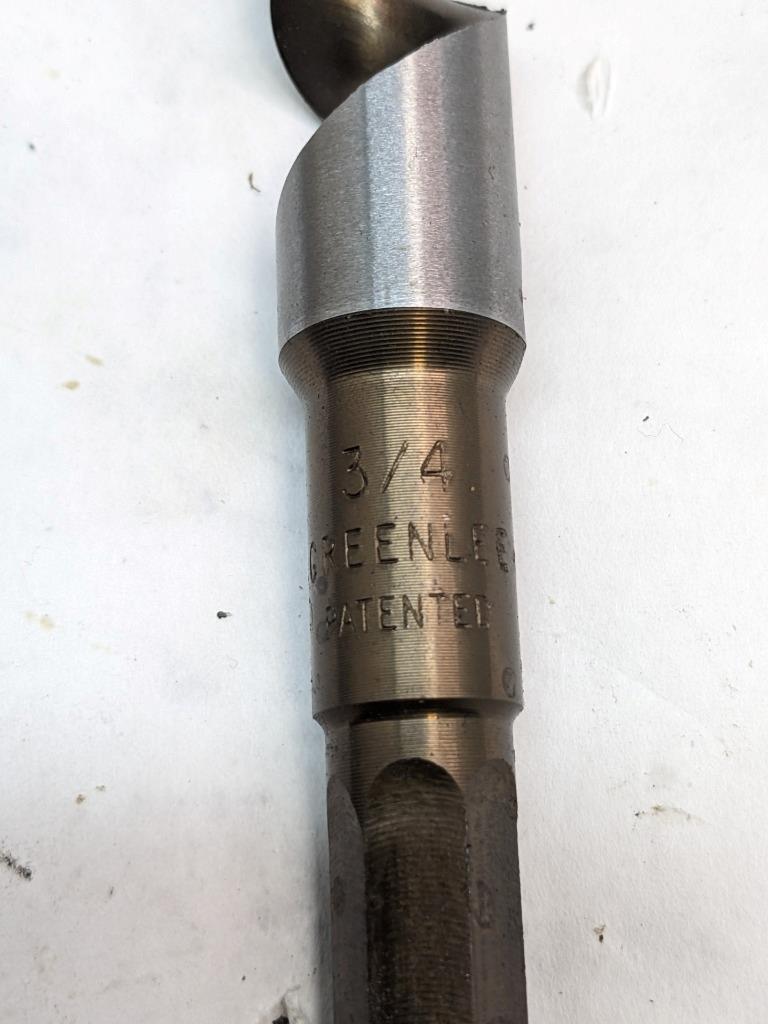 2 GREENLEE NAIL EATER DRILL BITS 66PT-3/4 18 INCHES 457MM 3/4 19MM NEW D0