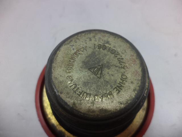 Porsche Locking Fuel Cap NO KEY USED GENUINE 477 201 061 R23T6