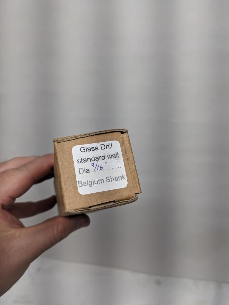 CRL HBT916 331747/027 9/16" BELGIAN THREAD ELECTRO-FORMED DIAMOND DRILL NEW D0