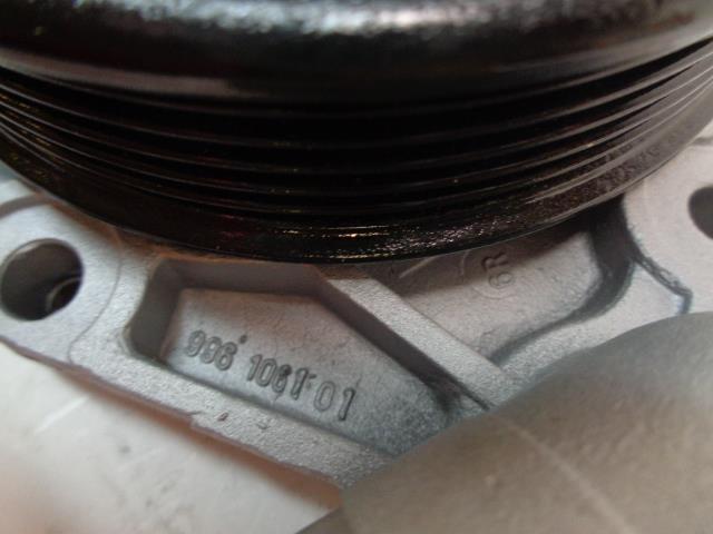 Porsche Boxster Water Pump REMANUFACTURED 996 106 101 6R R23T7