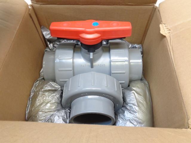 NEW SPEARS PLASTIC 3" T PIPE FITTING 5022L1-030C HORIZONTAL SOCKET R32