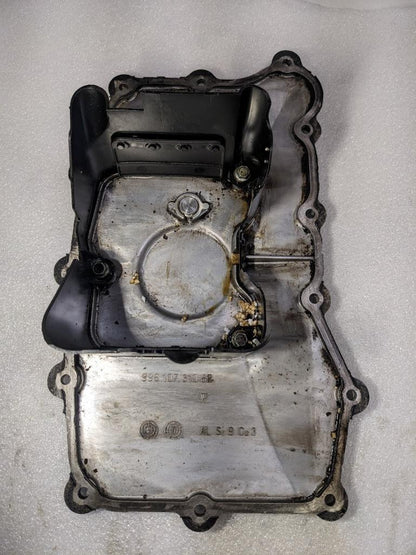 PORSCHE 987 BOXSTER ENGINE OIL SUMP PLATE/PAN  9961073108R USED 996B.G.L.