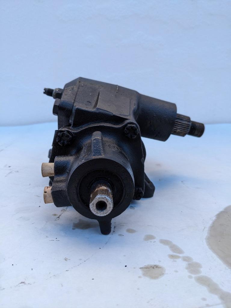 USED GENUINE FORD STEERING GEAR BOX E4AC3A587A R14