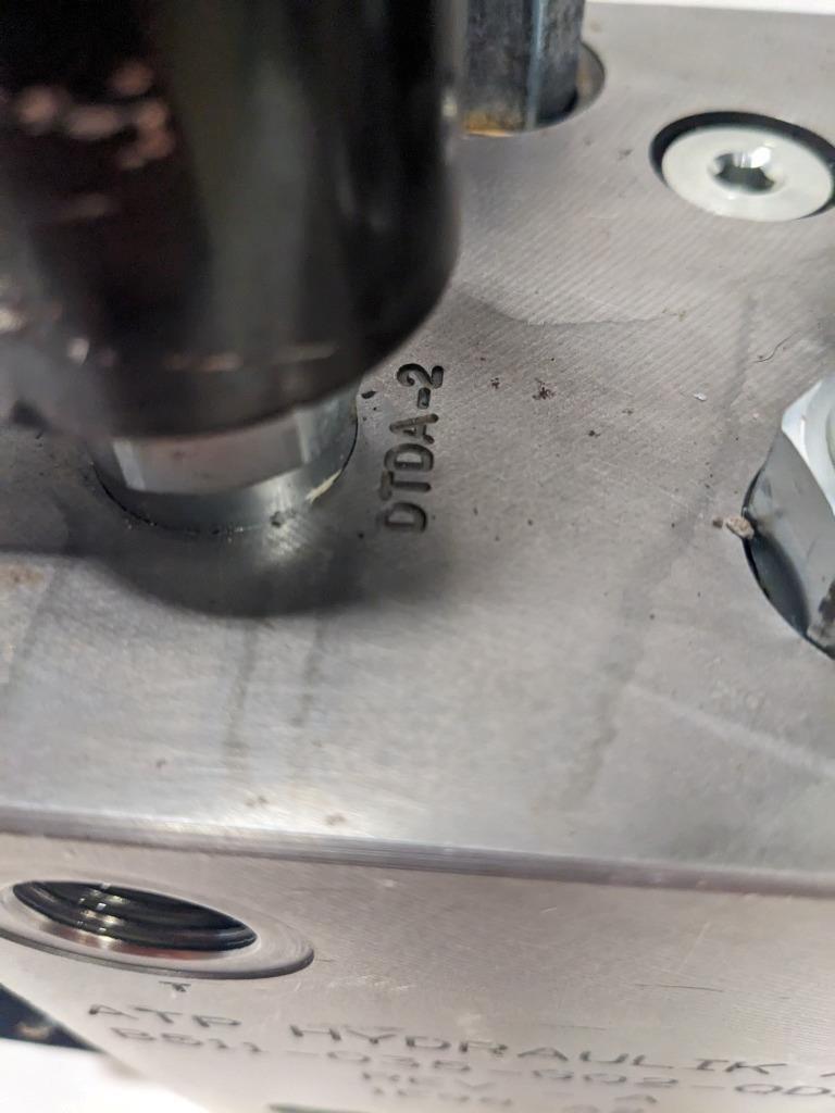 ATP HYDRAULIK AG MANIFOLD W/ VALVES IE98-A2 B511-035-G02QD2 BSRG6