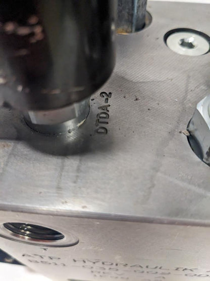 ATP HYDRAULIK AG MANIFOLD W/ VALVES IE98-A2 B511-035-G02QD2 BSRG6