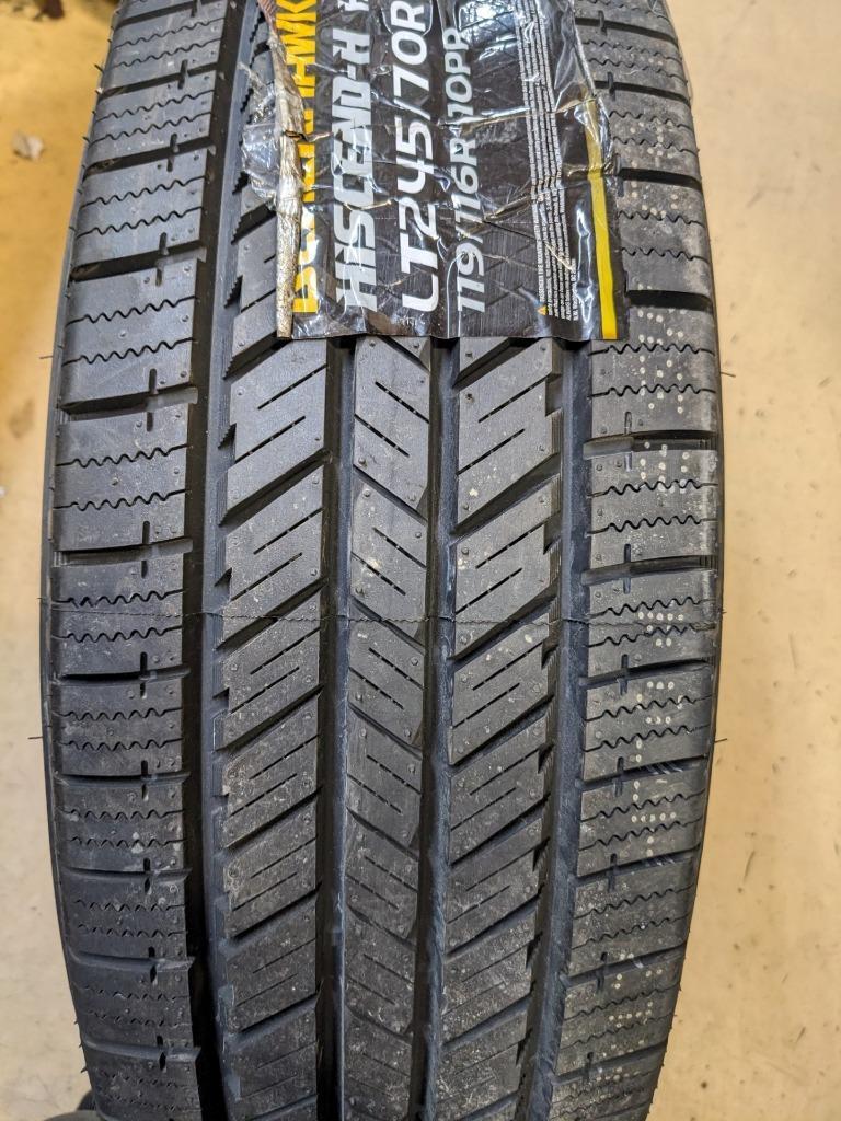 2 BLACKHAWK HISCEND-H HT01 BSW LT 245 70 17 119/116R LRE 10PLY TIRES 5545930 CQ2