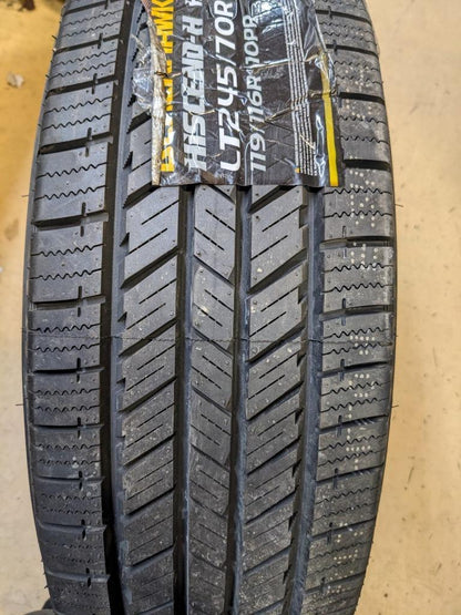 2 BLACKHAWK HISCEND-H HT01 BSW LT 245 70 17 119/116R LRE 10PLY TIRES 5545930 CQ2