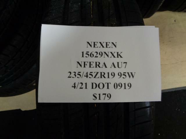 1 NEW NEXEN NFERA AU7 235 45 19 95W TIRE 15629NXK Q1