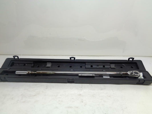 NEW ATD TOOLS 3/4" ADJUSTABLE CHROME HANDLE MICROMETER TORQUE WRENCH ATD-2505 SR