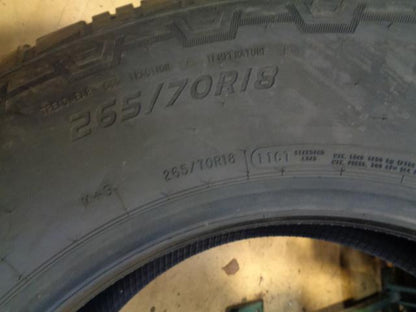 IRONMAN ALL COUNTRY A/T2 BSW P 265 70 18 116T SL ALL TERRAIN TIRE 07628 BQ2