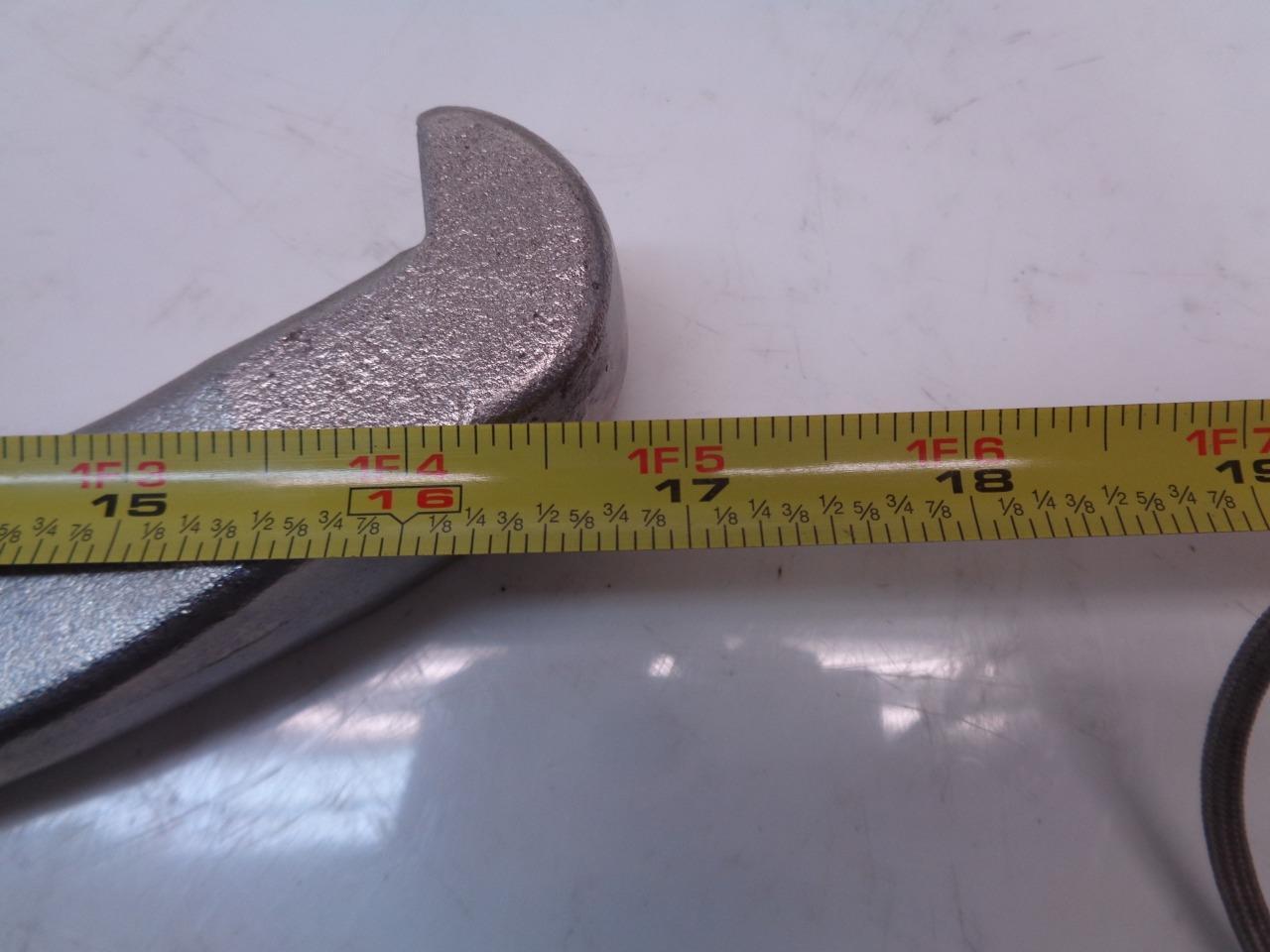 NEW OTC PULLING JAWS 16 3/4" & 17" LONG (ONLY THE JAWS, NOT THREAD & SCREW)  R22