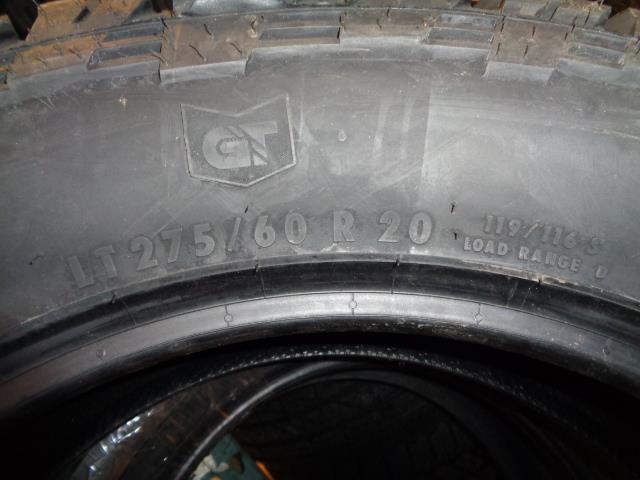 GENERAL GRABBER A/TX BSW LT 275 60 20 119/116S LRD 8PLY TIRE 04508210000 CQ1