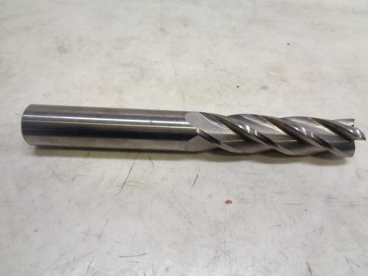 NEW PRECISION TWIST E6304 CARBIDE SQUARE END MILL LONG, 1"x3" 4 FLUTE R22T6BM2