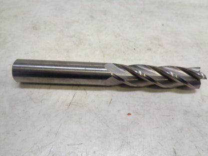 NEW PRECISION TWIST E6304 CARBIDE SQUARE END MILL LONG, 1"x3" 4 FLUTE R22T6BM2