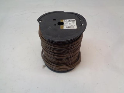 INSULATED WIRE 10 AWG SOLID COPPER SLK 600V 500 FT BROWN COAT R32