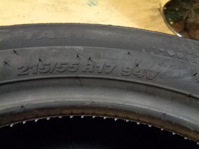 4 KUMHO SOLUS TA31 P 215 55 17 94V SL ALL SEASON TIRE 2218653 BQ4
