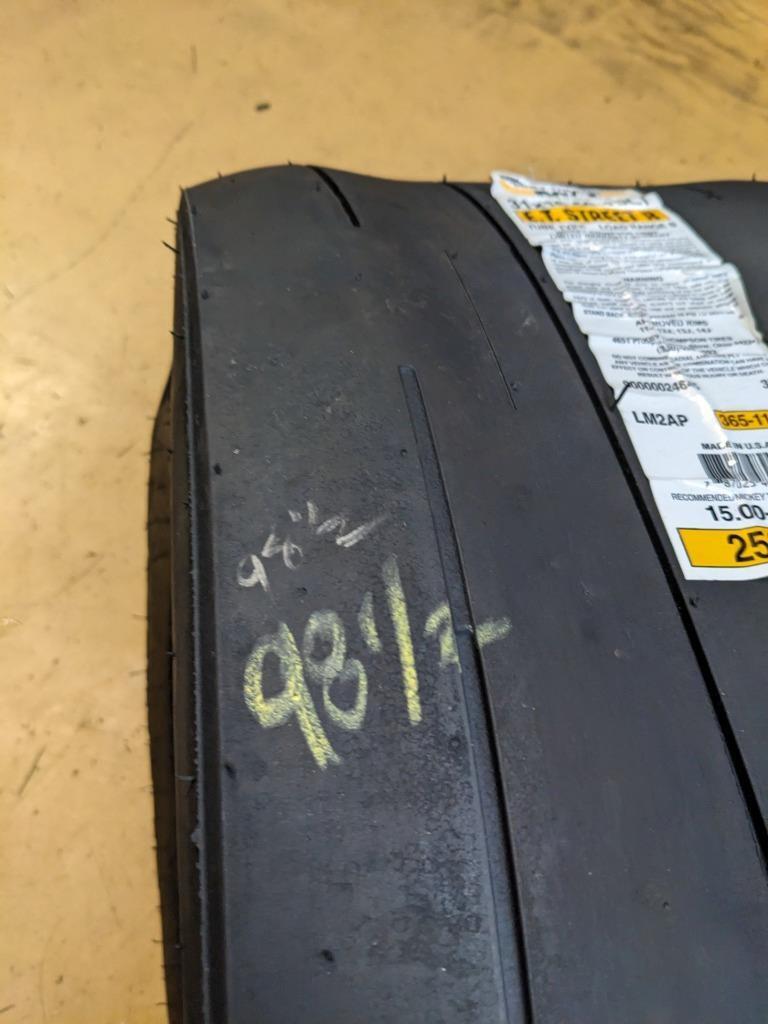 MICKEY THOMPSON ET STREET R 31 16.5 15 LRB DRAG RACING TIRE 250969 CQ3