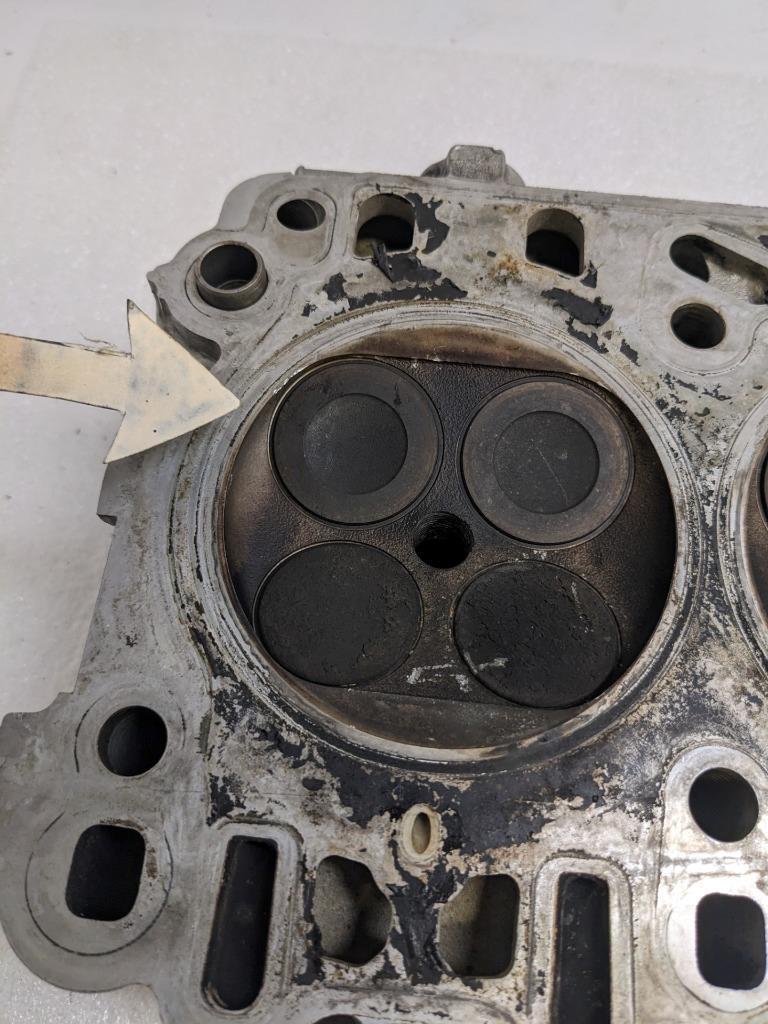 PORSCHE 948104104 LEFT ENGINE CYLINDER HEAD FOR 03-06 CAYENNE 4.5L USED #1 I2